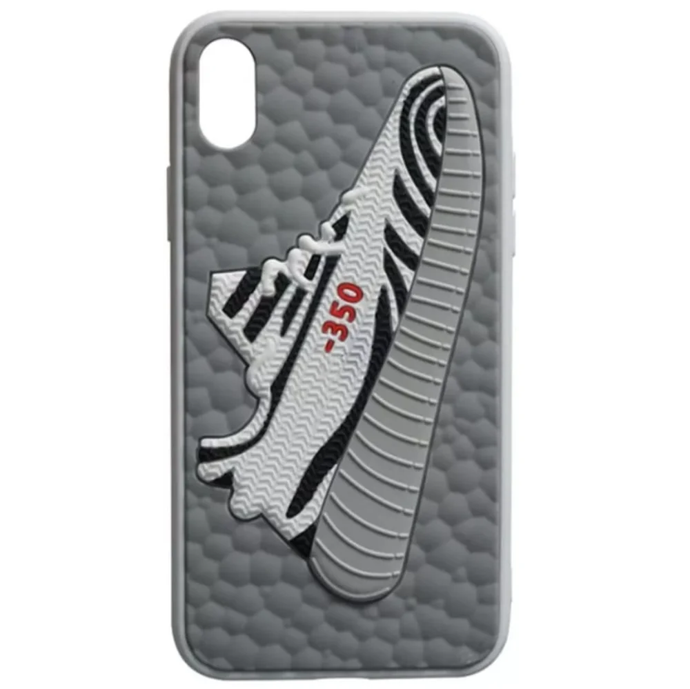 Textured Yeezy 350 Shoe Print Zebra For IPhone 12 Pro